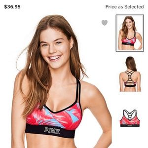 NWT Ultimate Ladder back Push-Up Sports Bra